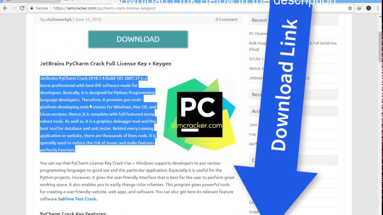 PyCharm free downloads